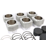 Porsche Piston and Cylinder Kit - Mahle Motorsport PS98-010