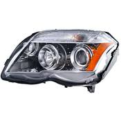 Mercedes Headlight Assembly - Hella 354878031
