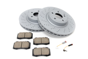 Mercedes-Benz Brake Kit - Bosch QuietCast 0064203220B