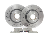 Mercedes-Benz Brake Kit - Bosch QuietCast 515925B