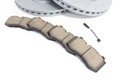 Mercedes-Benz Brake Kit - Bosch QuietCast 2214211112B