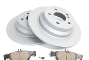 Mercedes-Benz Brake Kit - Bosch QuietCast 0042300230B
