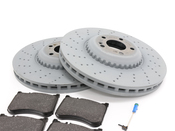 Mercedes-Benz Brake Kit - Bosch QuietCast 2224215100B