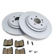 Mercedes-Benz Brake Kit - Bosch QuietCast BP874