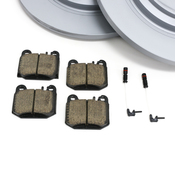 Mercedes-Benz Brake Kit - Bosch QuietCast BP874