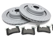 Mercedes-Benz Brake Kit - Bosch QuietCast 36011508