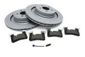 Mercedes-Benz Brake Kit - Bosch QuietCast 36011508