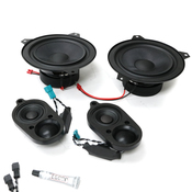BMW Stage One Speaker Upgrade for E46 Coupe with Standard Hi-Fi - Bavsound BSD.S1.E46.C.HF-Kit