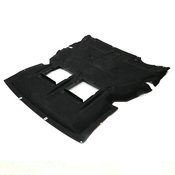 BMW Radiator Support Splash Shield - Genuine BMW 51758060137