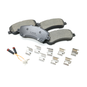 Mercedes-Benz Disc Brake Pad Set - Bosch QuietCast BC1406