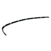 BMW Finisher Window Frame Top Door Rr Lt (Gloss Black) - Genuine BMW 51357897671