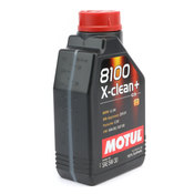 5W30 8100 X-CLEAN+ Engine Oil (1 Liter) - Motul 106376