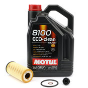 Mini 0W20 Oil Change Kit - Motul 11428593186KT4