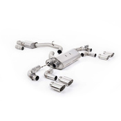 VW Cat Back Exhaust System - Milltek Sport SSXVW650
