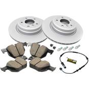 BMW Brake Kit - Zimmermann/Akebono 34216855004KTR1