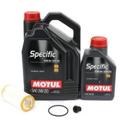 Audi Engine Oil Change Kit - Motul 107384KT4