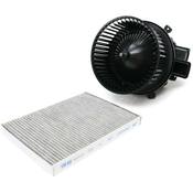 Audi HVAC Blower Motor Kit - Genuine Audi 4M1820021CKT