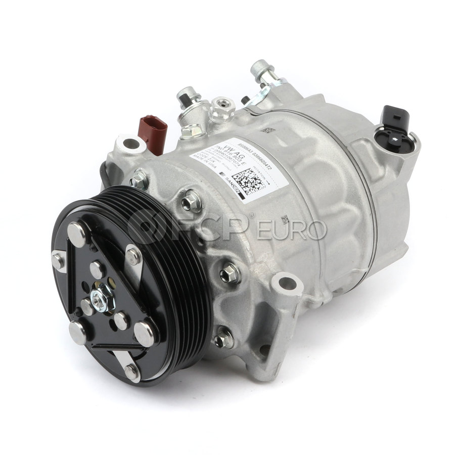 Volkswagen A/C Compressor - Genuine VW 7N0816803E | FCP Euro