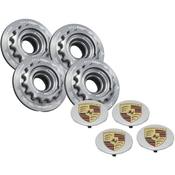Porsche Center Lock Wheel Nut Kit - Genuine Porsche 99736108107KT