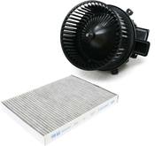 Audi HVAC Blower Motor Kit - Genuine Audi 4M1820021CKT2