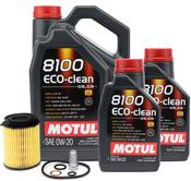 Mercedes Oil Change Kit 0W20 - Motul Eco Clean 229.71