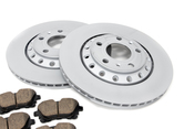 Audi Brake Kit - Bosch QuietCast 4E0615601KKT12