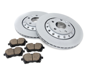 Audi Brake Kit - Bosch QuietCast 4E0615601KKT12