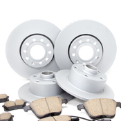 Audi Brake Kit - Bosch QuietCast 8D0615601BKT22