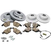 BMW Brake Kit - Zimmermann/Akebono 34116855000KTFR33