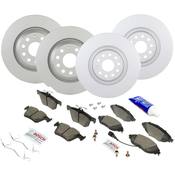 Audi Brake Kit - Bosch QuietCast 14011564KT2