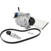 Audi A/C Compressor Kit - Mahle Behr ACP1269000SKT 