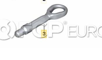 BMW Tow Hook - Genuine BMW 72157372268