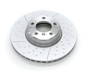BMW Slotted Brake Disc - Genuine BMW 34106797602