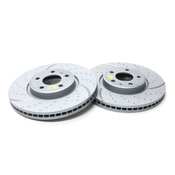 Audi Brake Disc Set - EBC Brakes GD1838
