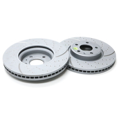Audi Brake Disc Set - EBC Brakes GD1838