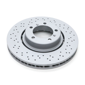 Porsche Disc Brake Rotor - Zimmermann Formula Z 460451170