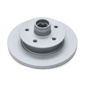 VW Disc Brake Rotor - Zimmermann Z Coat 251407617K