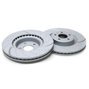 Audi Brake Disc Set - EBC GD1844
