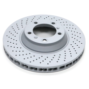 Porsche Disc Brake Rotor - Zimmermann Z Coat 460157620