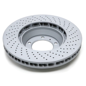 Porsche Disc Brake Rotor - Zimmermann Z Coat 460157620
