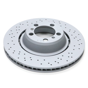 Porsche Disc Brake Rotor - Zimmermann Formula Z 460452770