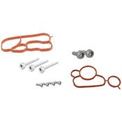 Porsche Engine Oil Filter Housing Gasket Kit - Elring 9A7115441KT