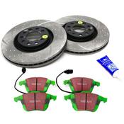 Audi Brake Kit - EBC Brakes GD1423KT