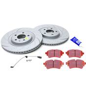 Audi Brake Kit - EBC Brakes GD1846KT3