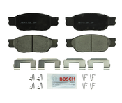 Jaguar Disc Brake Pad Set - Bosch QuietCast BC805