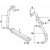 Mini Turbocharger Intercooler Pipe - VNE 4008257