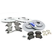 Audi Brake Kit - Bosch QuietCast 14010019KT2