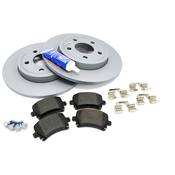 Audi Brake Kit - Bosch QuietCast 14010053KT