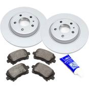 Audi Brake Kit - Bosch QuietCast 14011522KT