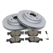 Mercedes Disc Brake Kit - Bosch QuietCast W2204MRBK2